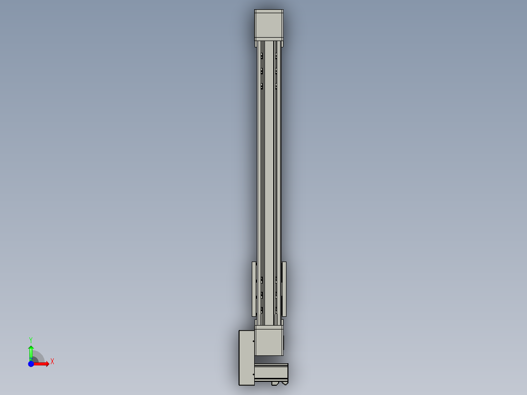 欧规系列-GB8-L96-S700-BL-P40-MS3前视图
