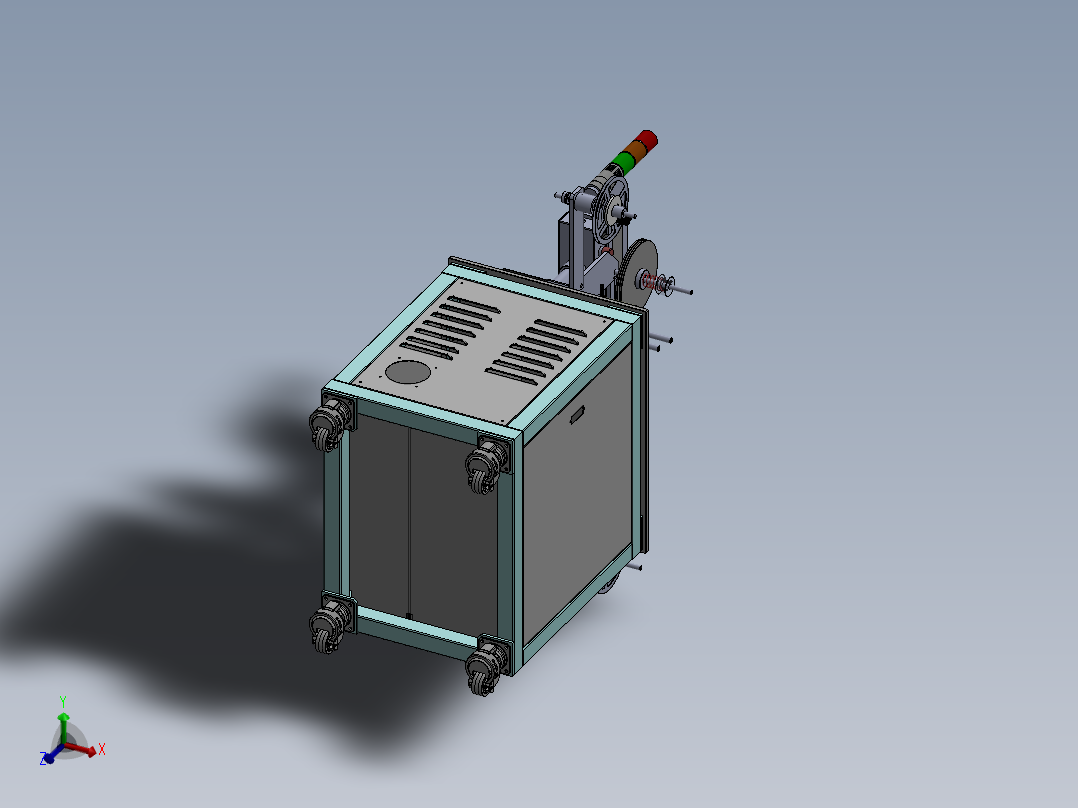 高温测试包装机（属贴片元件高温测试之后用到的设备）