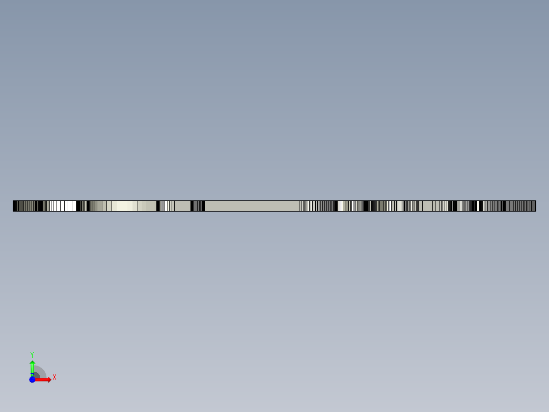 立体拼图、激光切割、线切割图纸(6)前视图