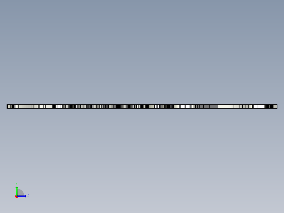 立体拼图、激光切割、线切割图纸(6)左视图