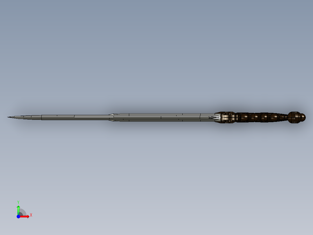 剑、宝剑(157)前视图