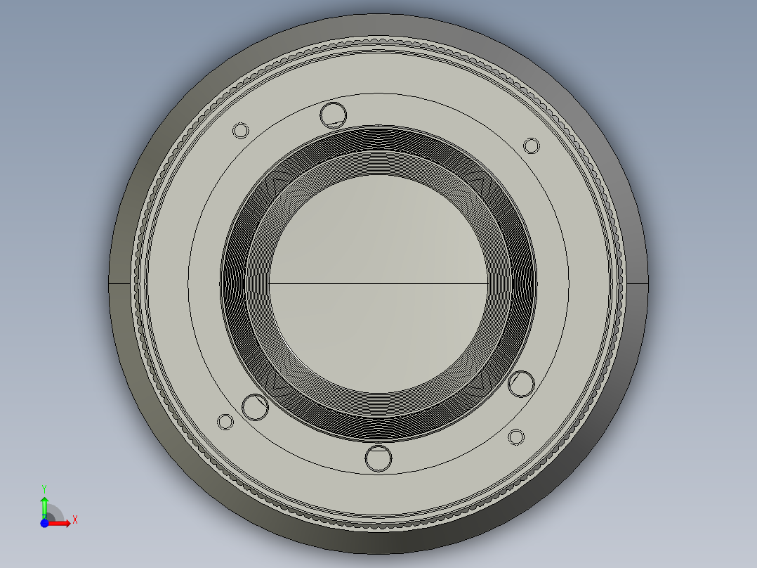 电影镜头变形前视图