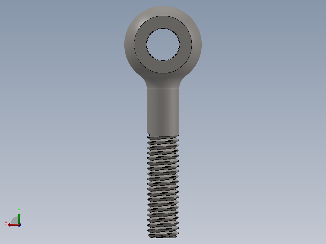 吊环螺栓M5-M36后视图