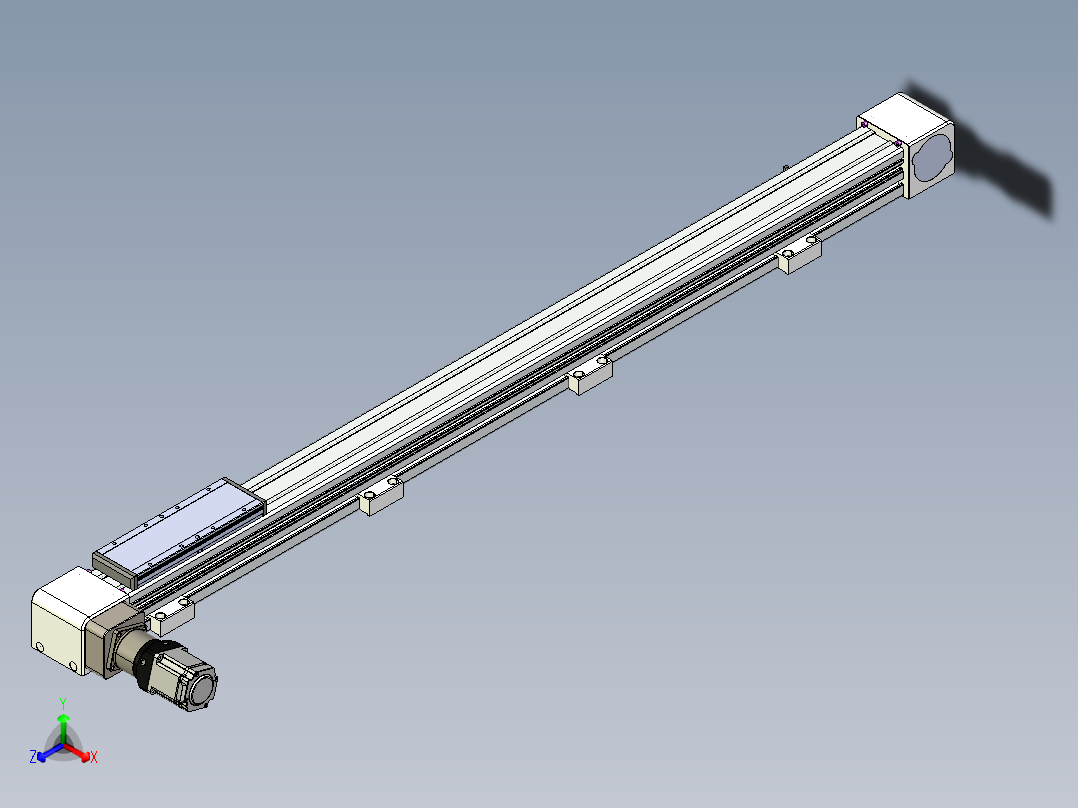 同步带滑台-欧规B8-L176-S1200-L-ZP40-D3-N5