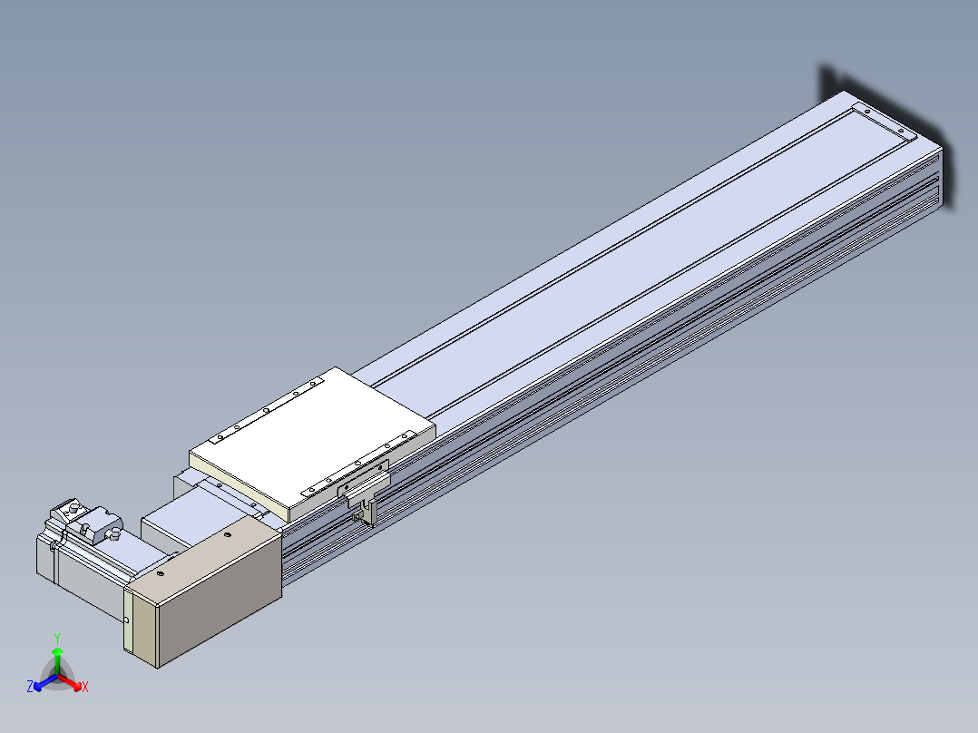 同步带全封闭直线模组TPA-HCB-120D-90-L550-MR-Y-P40-N3