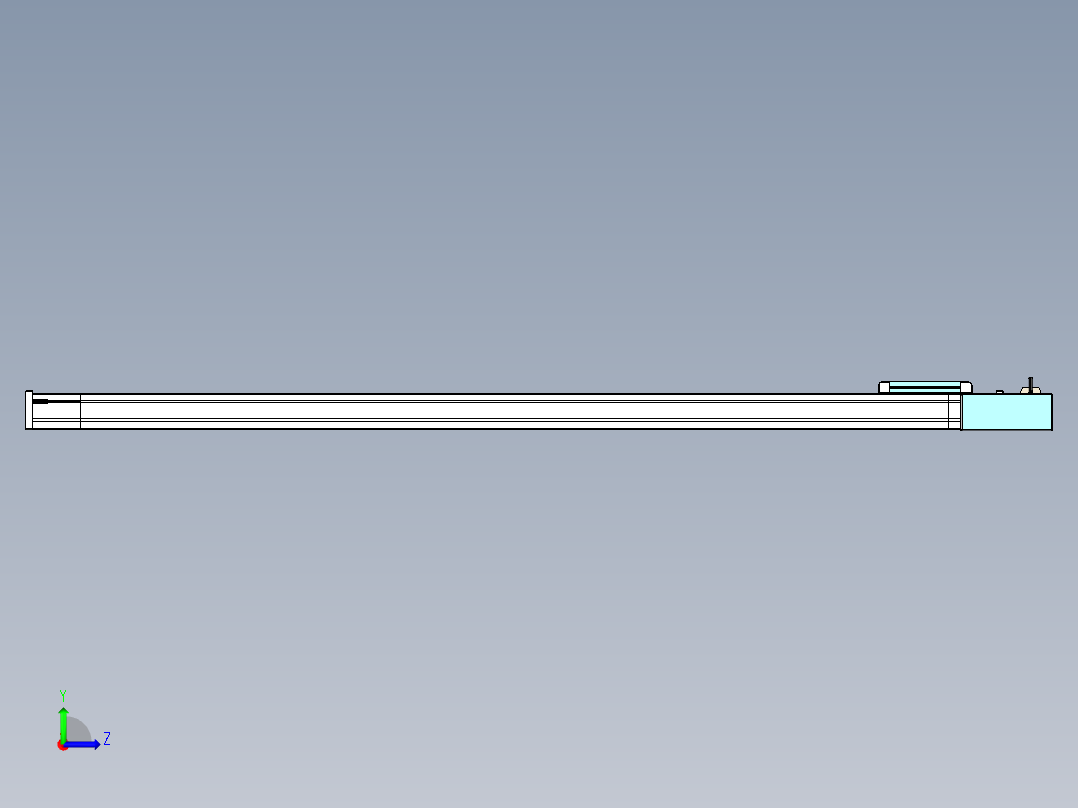 欧规系列-LB6A-L65-S1450-BR-ZP40-C3左视图