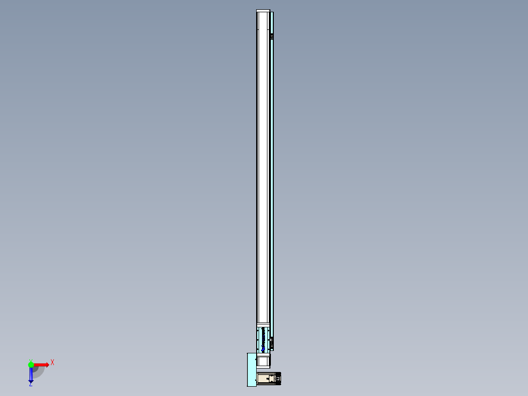 欧规系列-LB6A-L65-S1450-BR-ZP40-C3俯视图