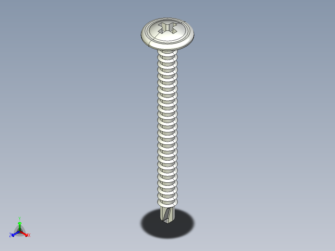 紧固件-STEP Drill-Tip Saucer Screw-02