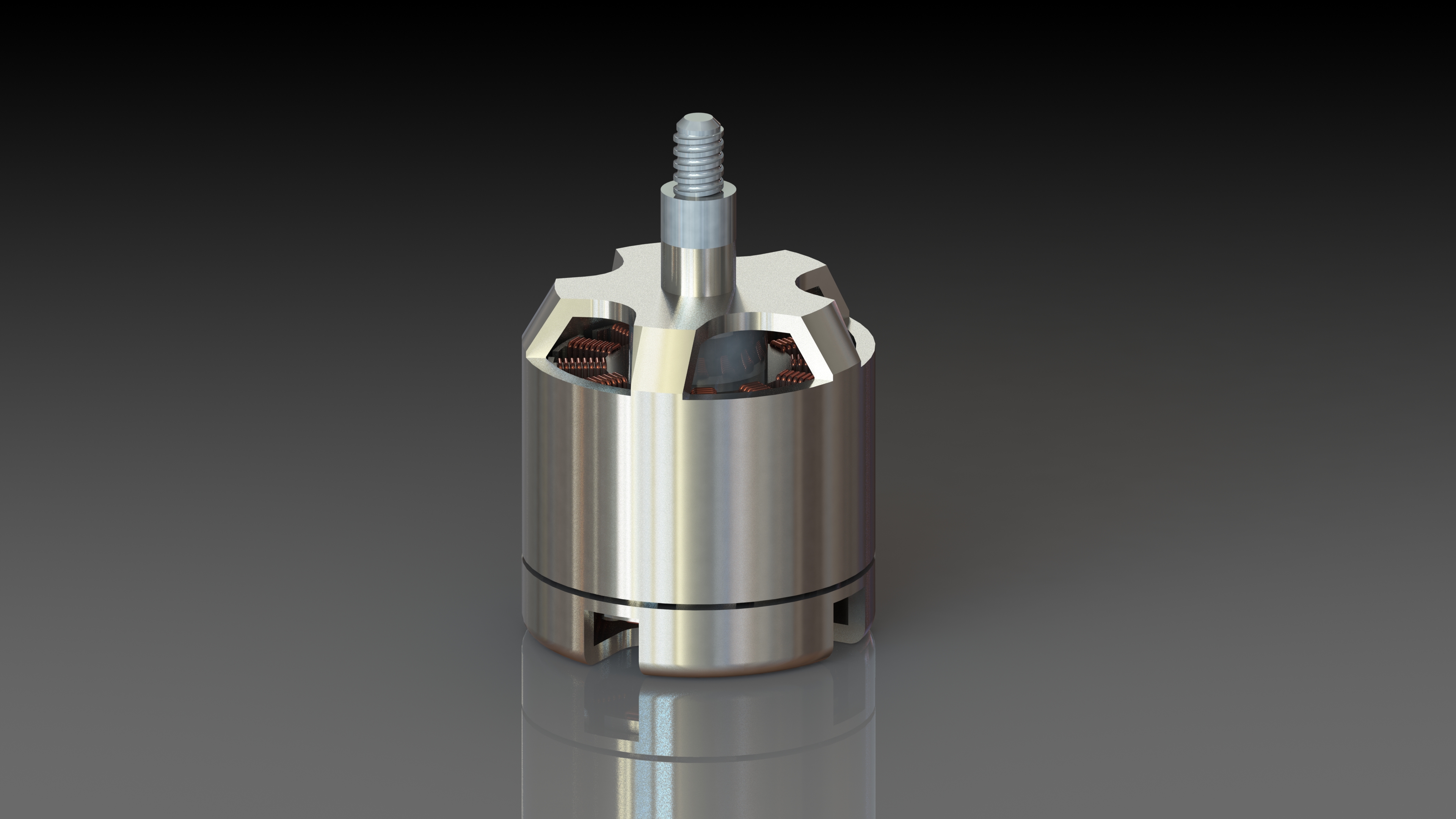 大疆无人机用驱动电机三维模型