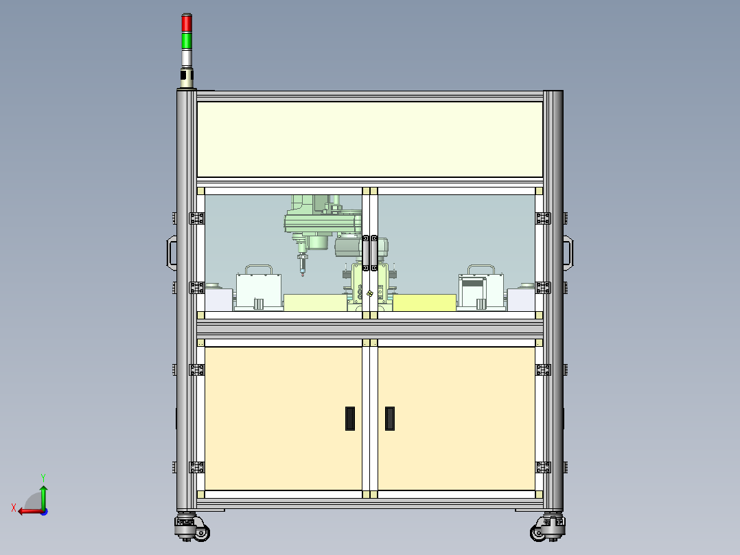 PCB排列组合自动插入设备(量产含DFM)sw17可编辑后视图