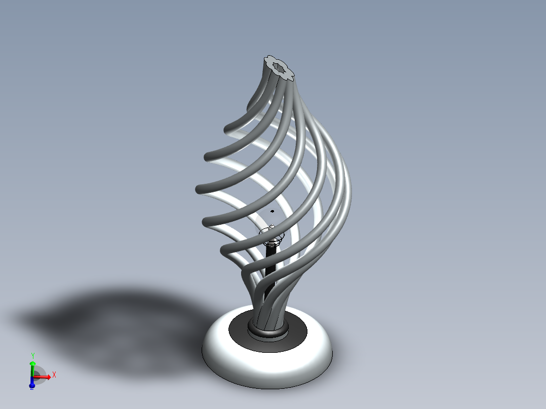 solidworks <span style='color: red'>创意</span><span style='color: red'>台灯</span>