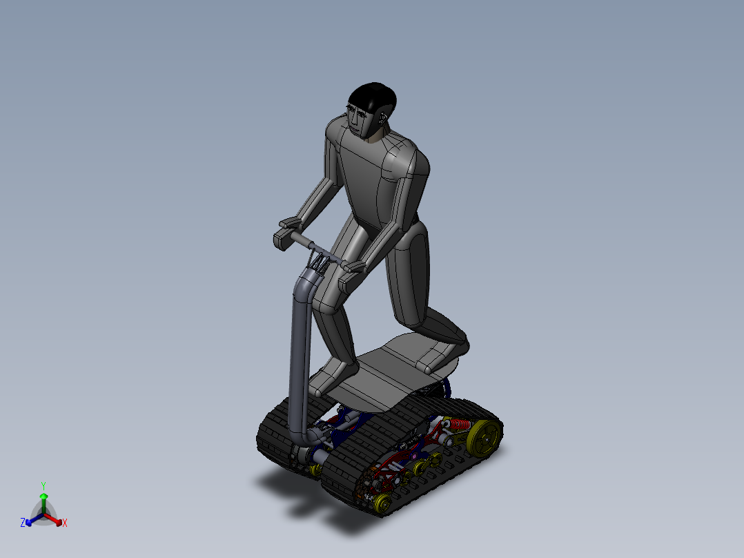 仿制dtv shredder <span style='color: red'>全</span>地形履带滑板车<span style='color: red'>设计图</span>