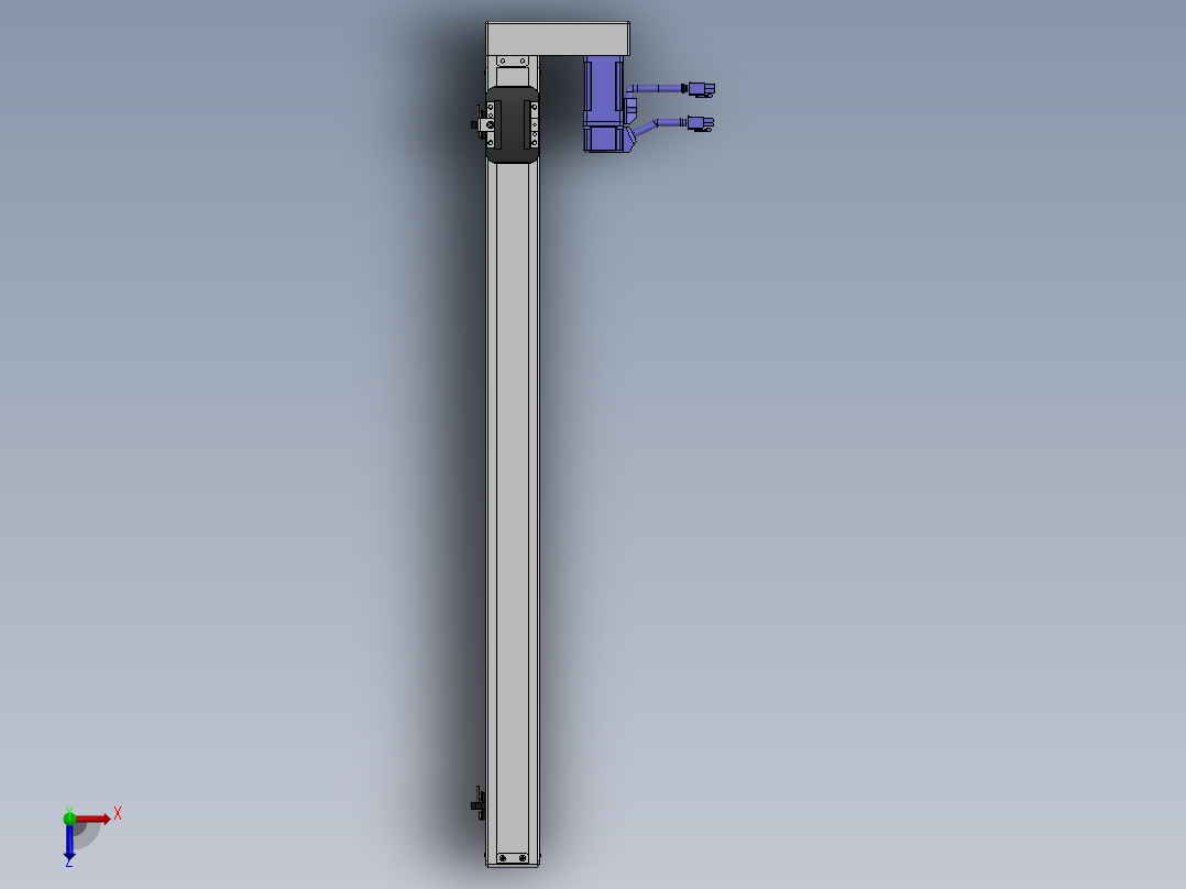 精密模组MY50-T10-650-BR-P10B-C4-C俯视图