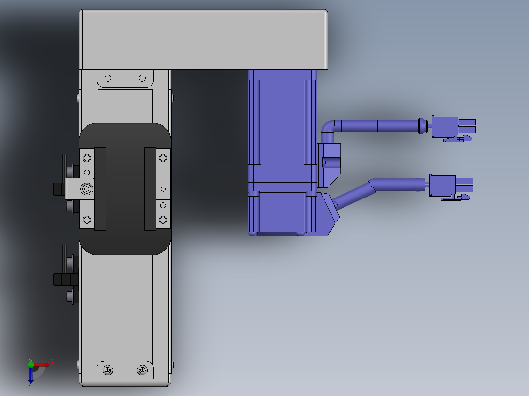 精密模组MY50-T10-50-BR-P10B-C4-C俯视图