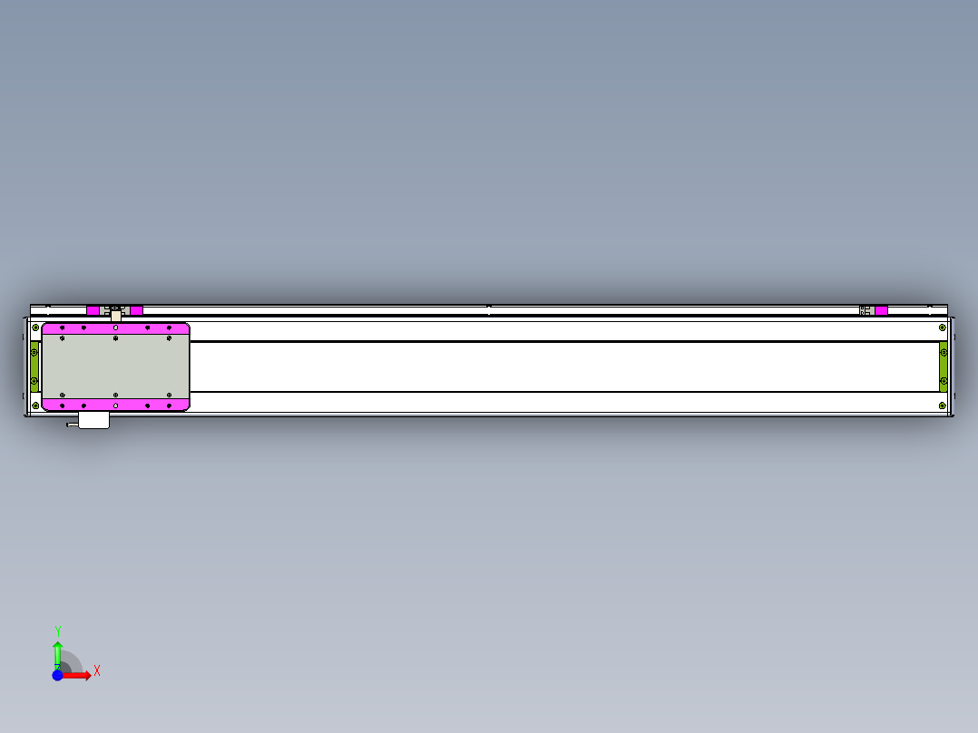 威洛博LC系列3d模型模组LC14S2Y-S1050前视图