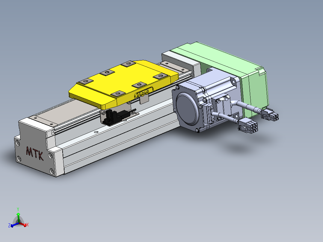 GTH内嵌丝杆全封闭GTH8-BR-200W