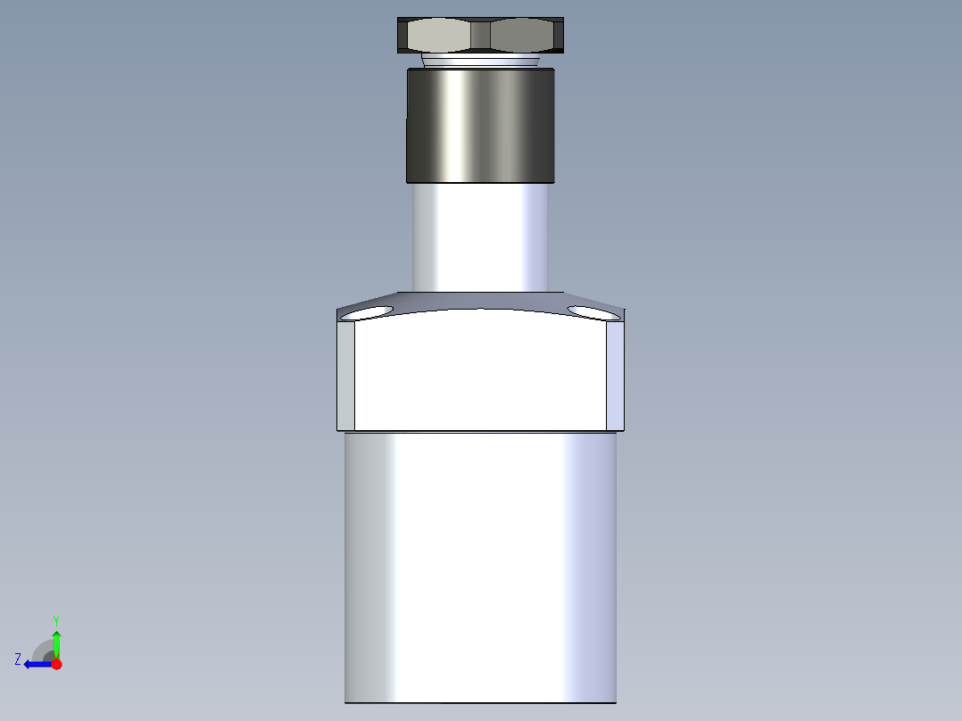 KOSMEKLHA0900-GR-Q20_R01多系列多零件图纸模型右视图
