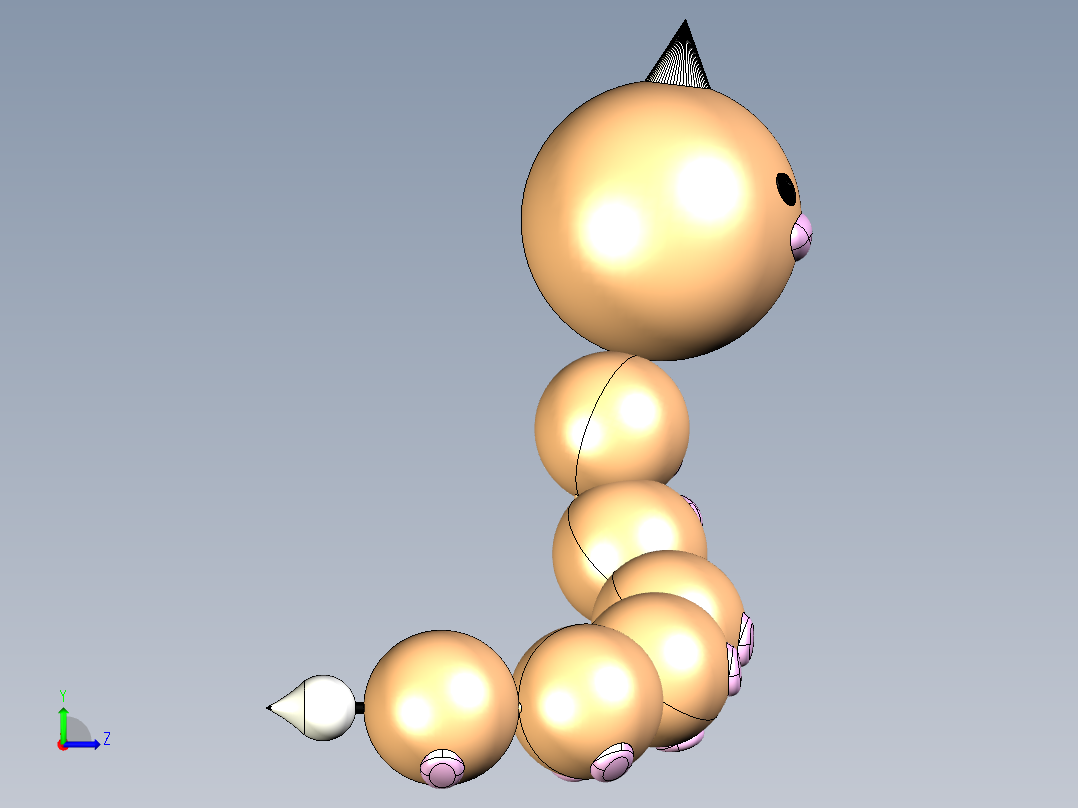 口袋妖怪41左视图