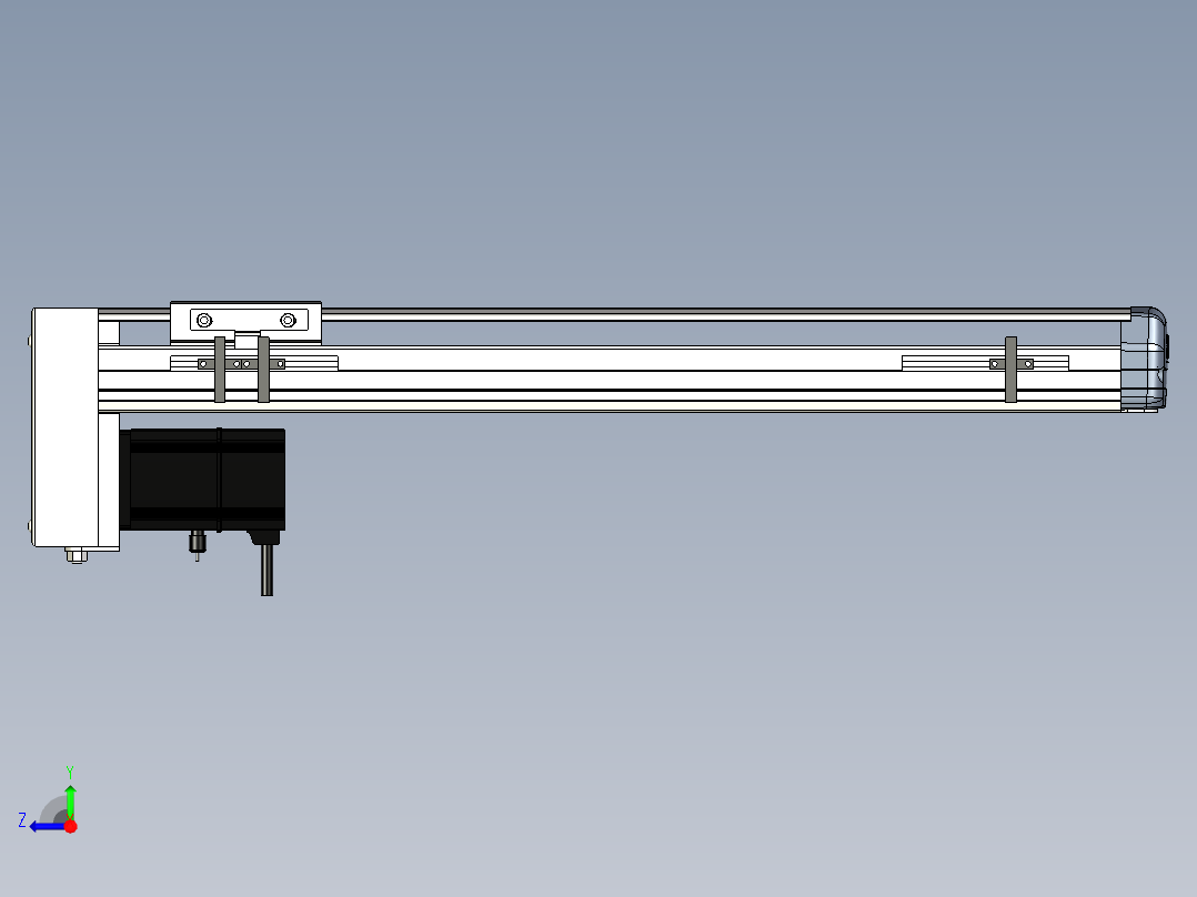 Toyo东佑达直线模组-ETH10-450-BM-200W右视图