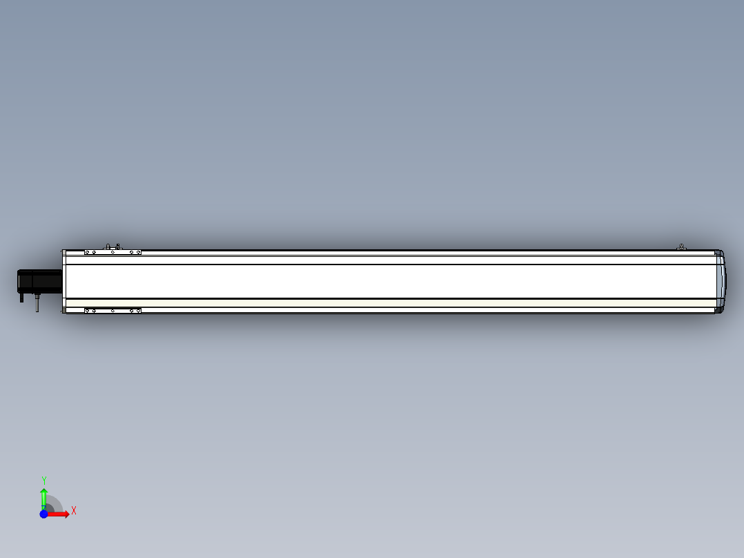 Toyo东佑达直线模组-ETH17-1500-BC-M40-C4反前视图
