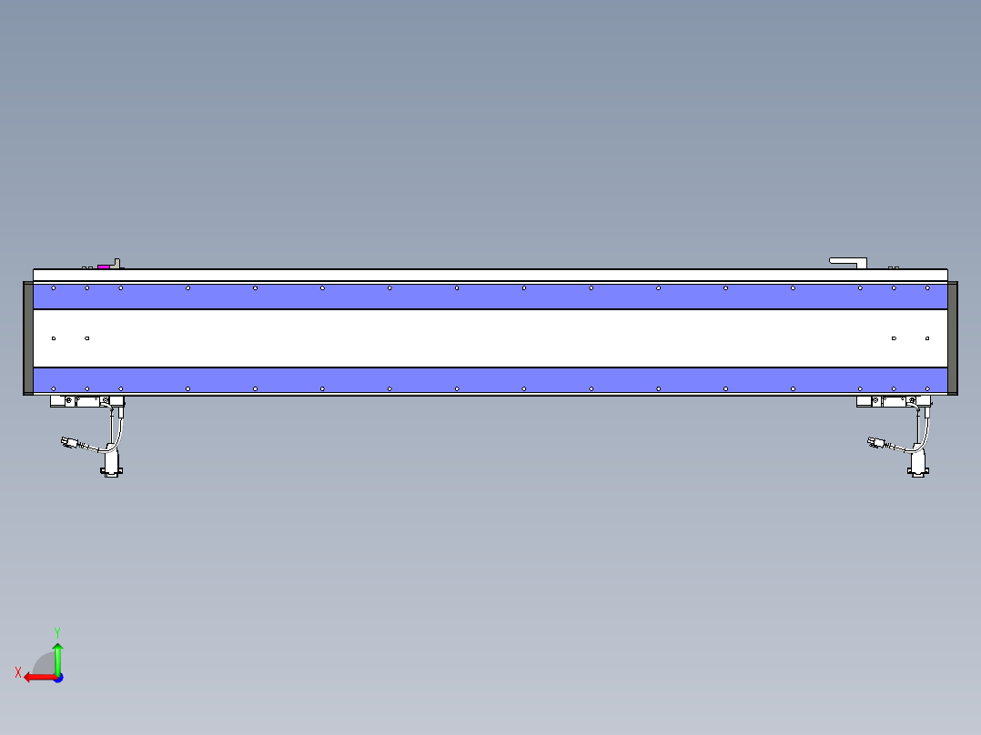 威洛博VL系列3d模型模组2VL17E1Y-S1050后视图