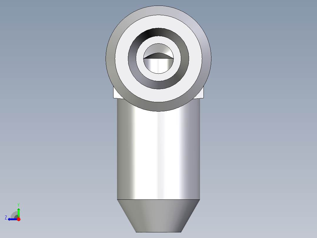 卡套式工业通用硬管接头EO_Weld_elbown_WAS06SX右视图