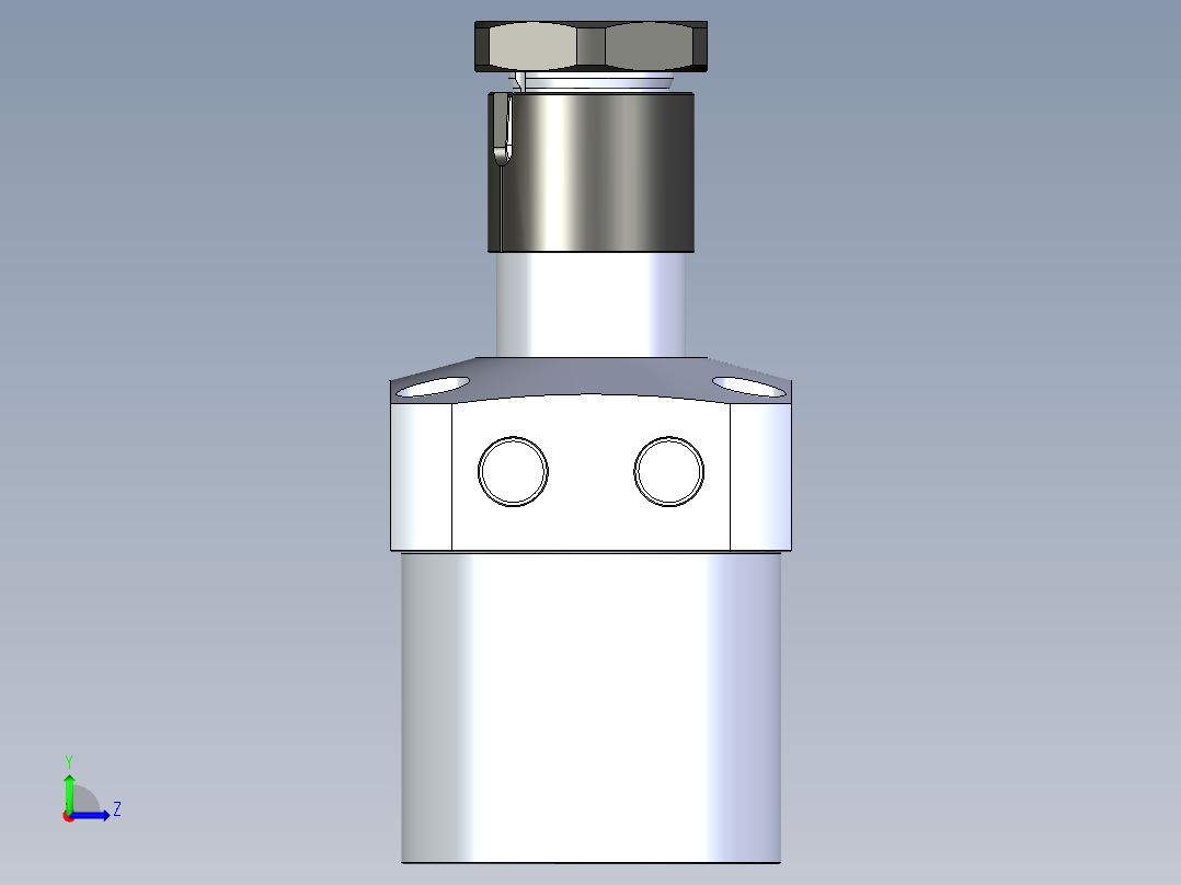 KOSMEKLHA0900-SL-Y60_R01多系列多零件图纸模型左视图