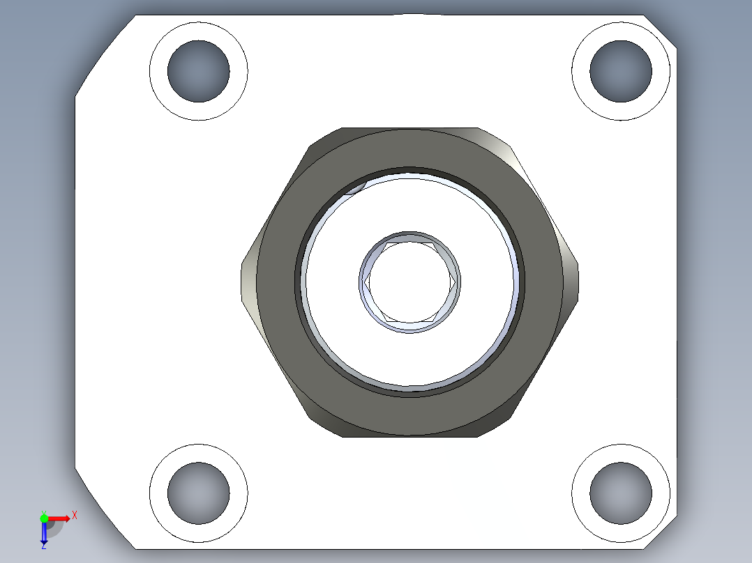 KOSMEKLHA0900-SL-Y60_R01多系列多零件图纸模型俯视图