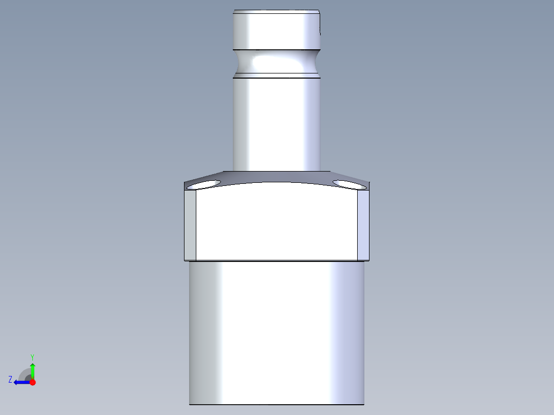 KOSMEKLHA0900-SR-F多系列多零件图纸模型右视图
