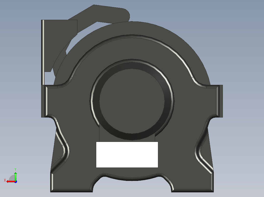 液压绞车--inventor x_t igs后视图