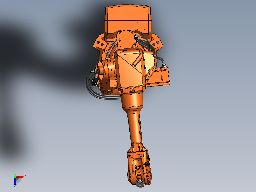 ABB IRB 2600 12 1.85俯视图