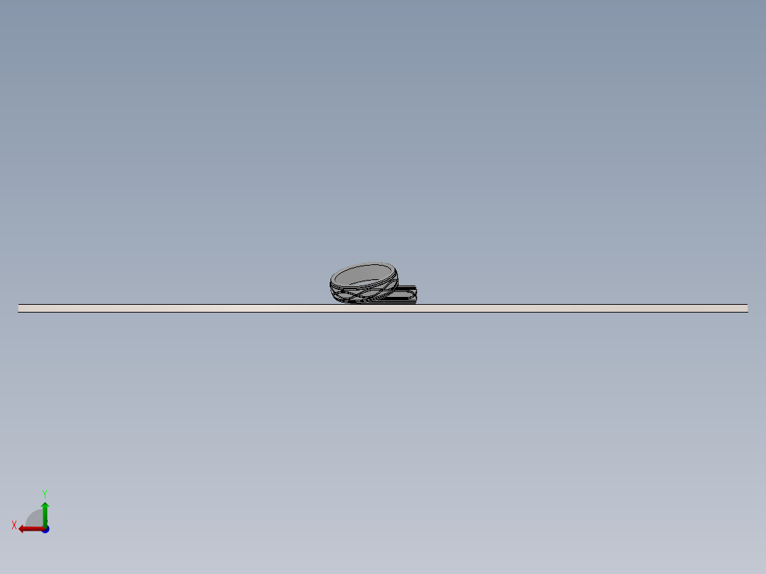 solidworks 钛合金戒指造型设计后视图