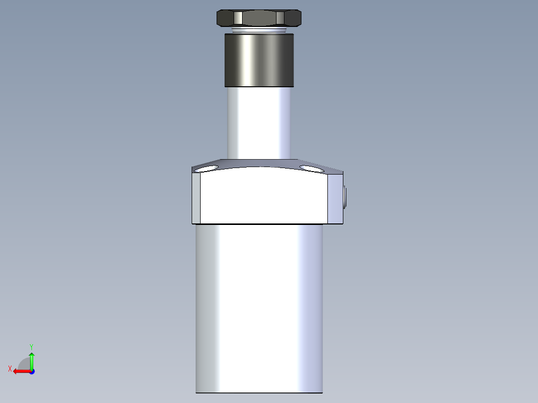 KOSMEKLHA0900-GR-Q35_R01多系列多零件图纸模型后视图