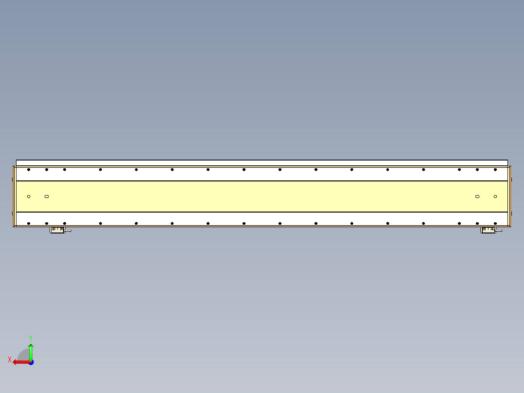 威洛博LC系列3d模型模组2LC17E1Y-S1000后视图