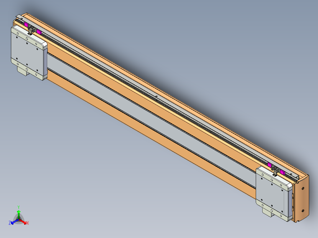 威洛博LC系列3d模型模组2LC17E1Y-S1000正等轴测图