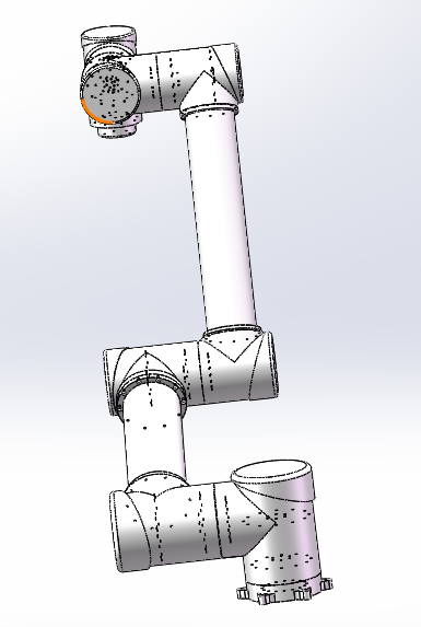 UR06机器人 机械臂带内部结构