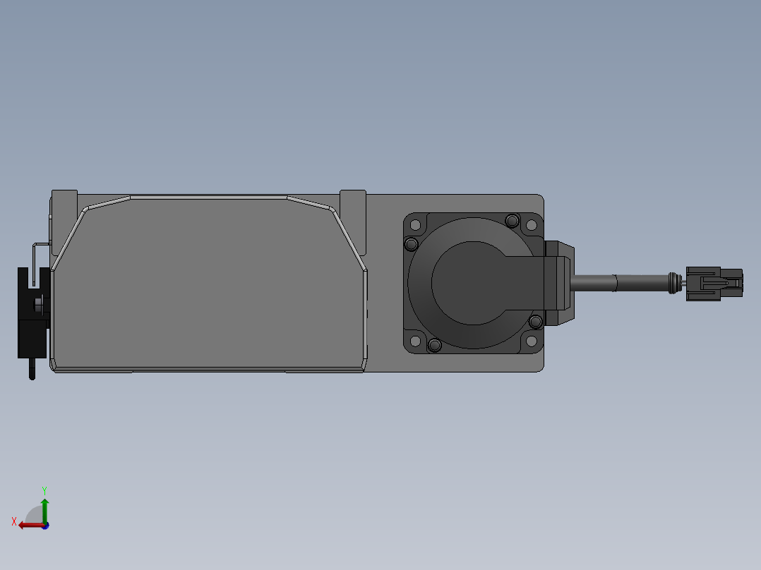 精密模组MY130-T10-450L-BR-P20B-C4-C后视图