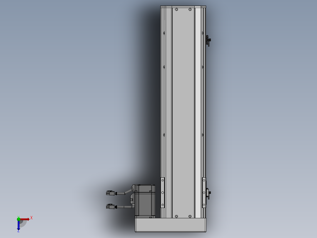 精密模组MY130-T10-450L-BR-P20B-C4-C俯视图