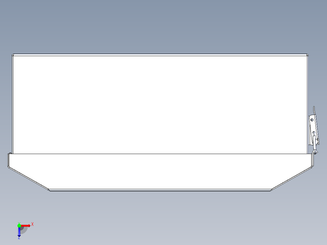 电器柜 电控柜 (26) 机械设计素材俯视图