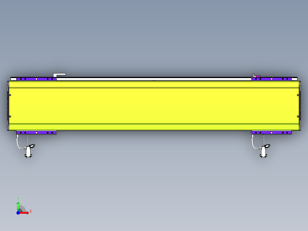 威洛博VL系列3d模型模组2VL22H2Y-S850前视图