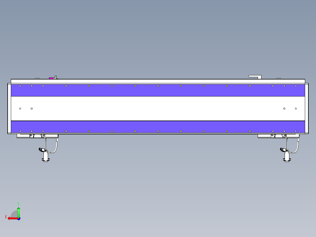 威洛博VL系列3d模型模组2VL22H2Y-S850后视图