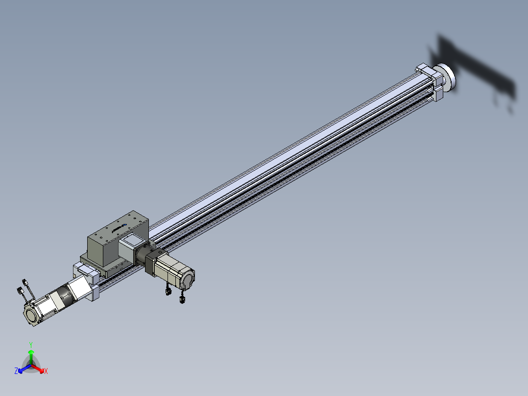 威洛博直线电机模组EB8ZR-L200-S1500-LZP75B5K-ZP755K-MS3
