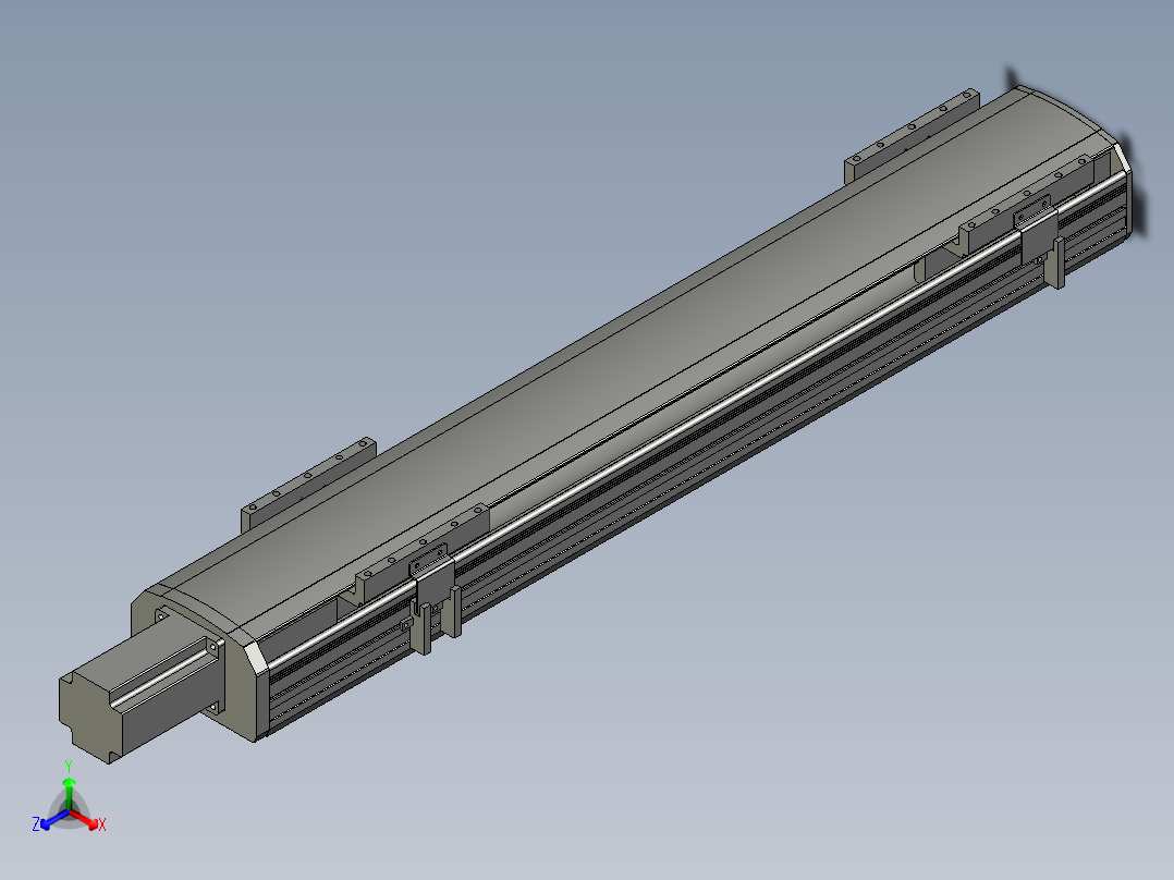直线模组WG-LHA12-S550-M设计图纸