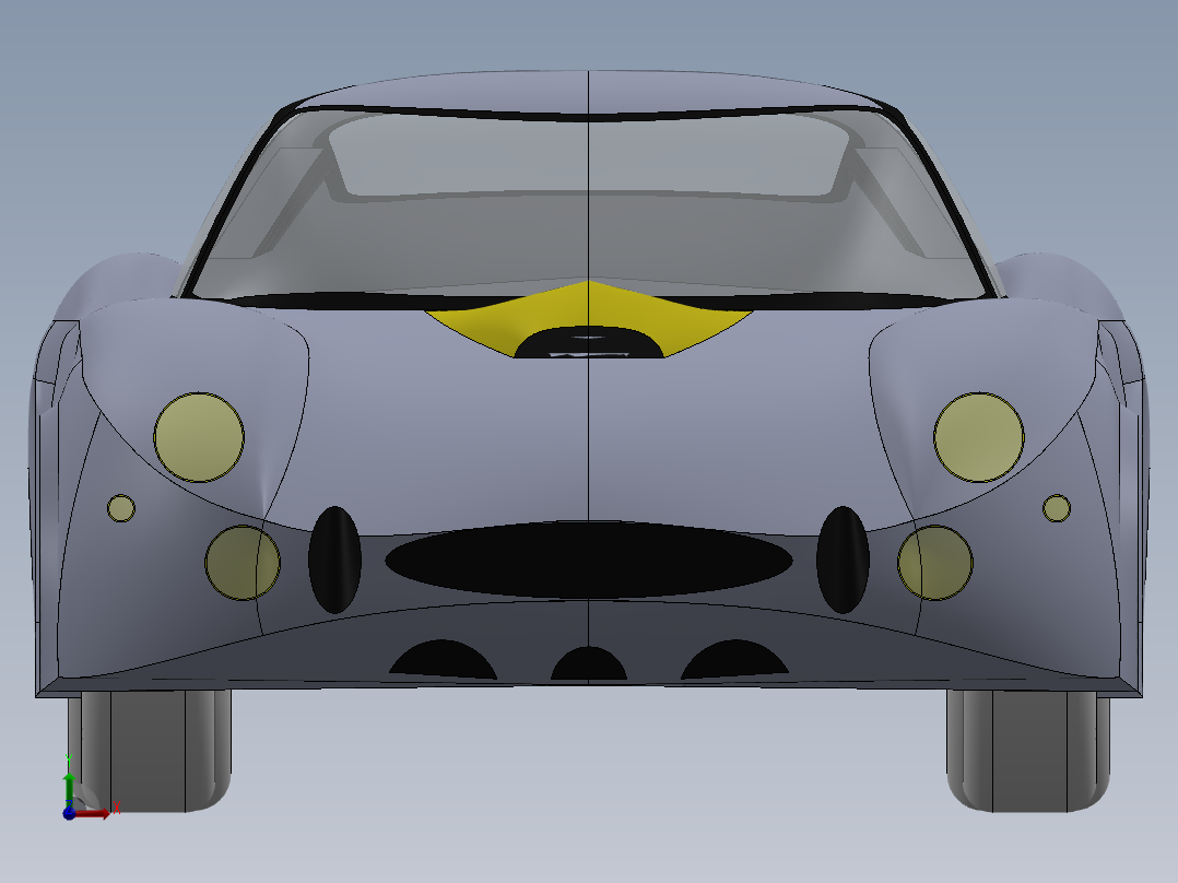 法拉利 275 GTB前视图