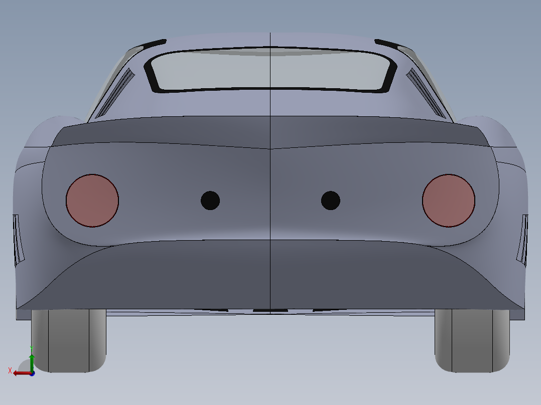 法拉利 275 GTB后视图