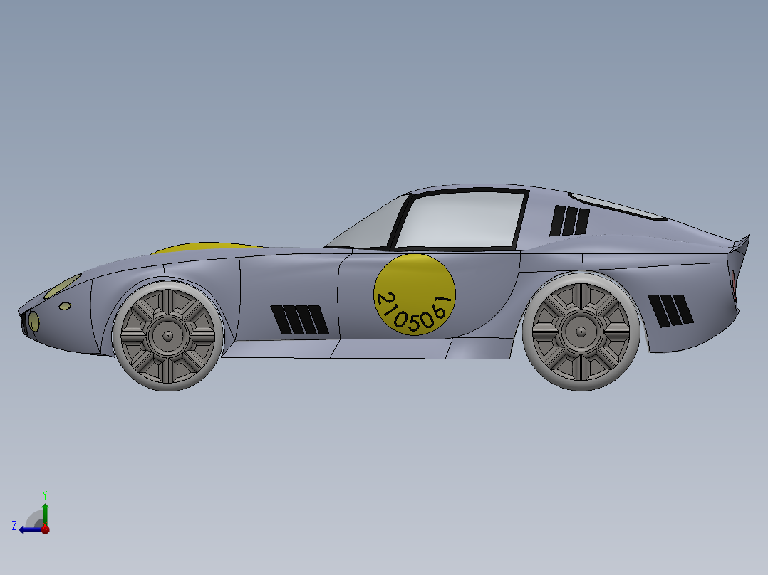 法拉利 275 GTB右视图