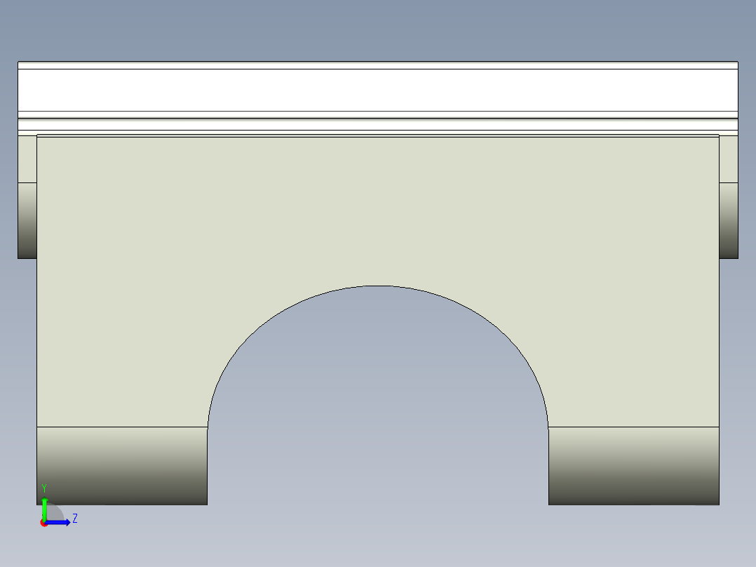 型材-BR 10 SLOT M8 SPRING BLOCK KJN529300左视图
