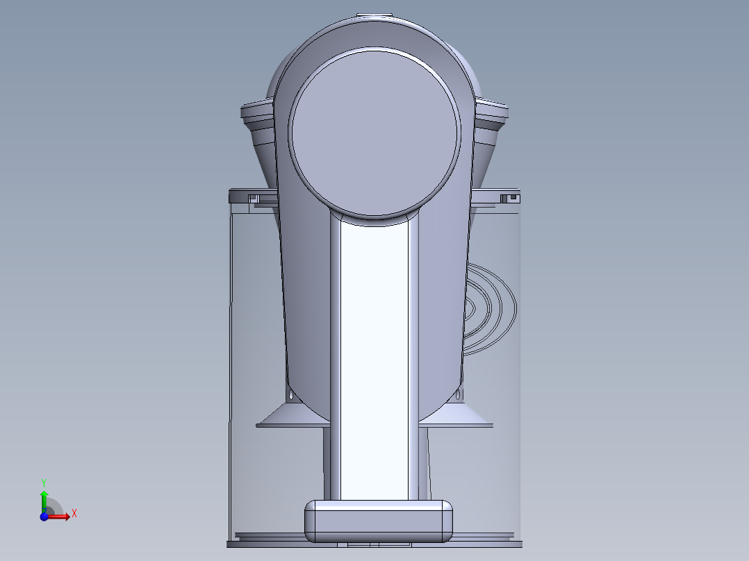 手持式车用多功能吸尘器结构设计（含三维图+仿真动画）381165==300ku前视图