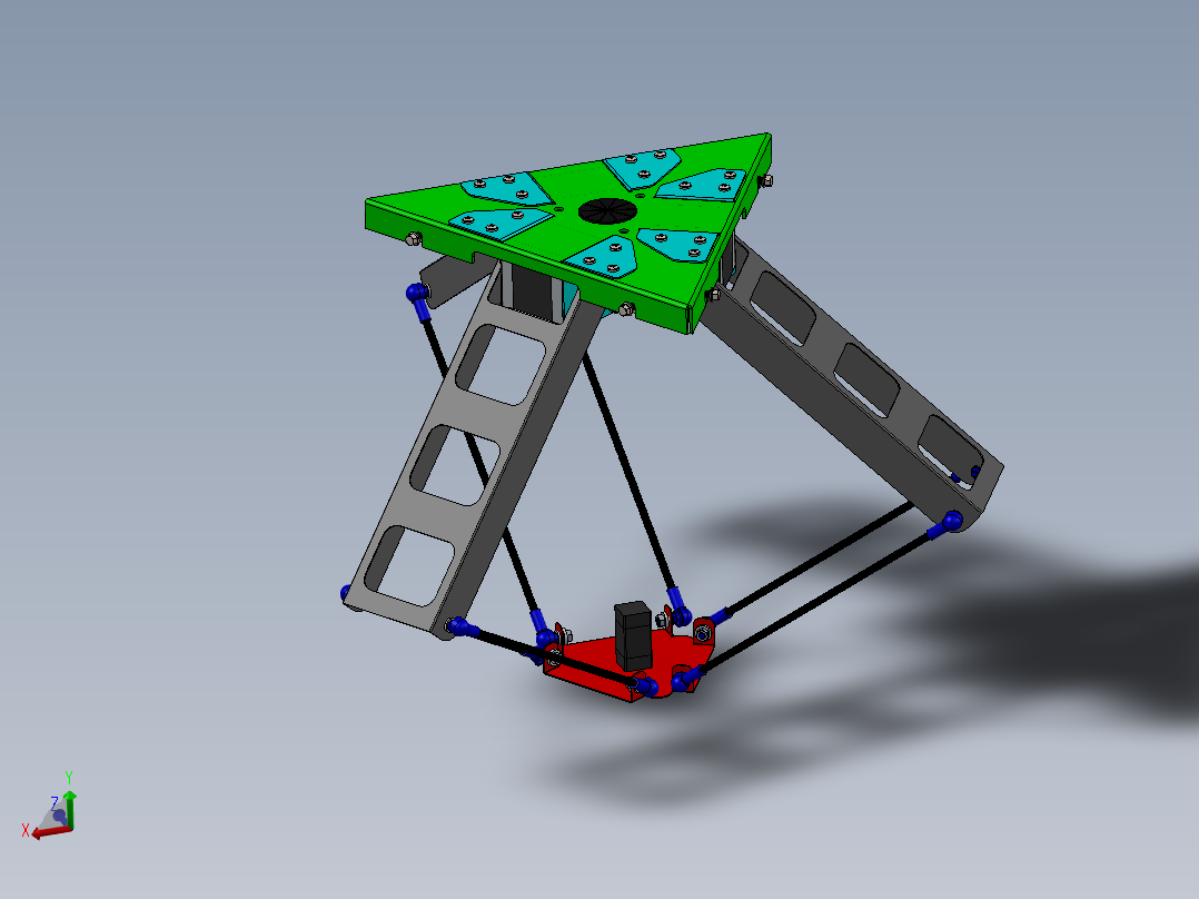 并联<span style='color: red'>机器人</span>delta-parallel-robot-1 SW