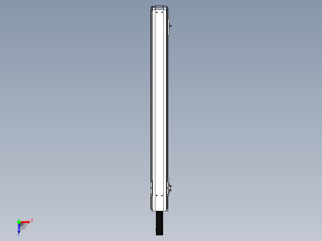 Toyo东佑达直线模组-ETH12-950-BC-100W+煞車俯视图